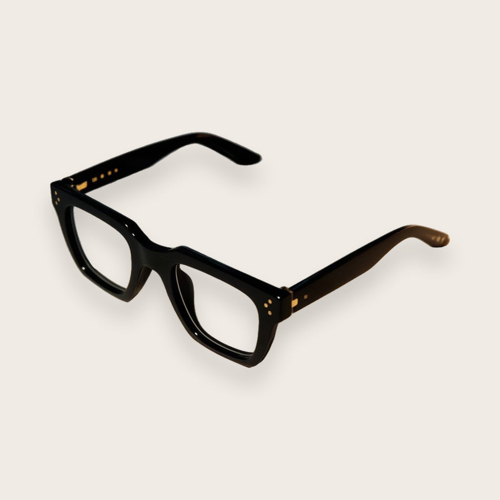 Woolet 009 Soft Square black — three-quarter view on light background