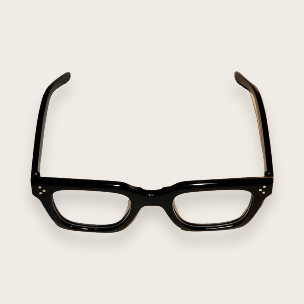 Woolet 009 Soft Square black — elevated view showing the 158 mm front