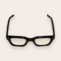 Woolet 009 Soft Square black with blue-light filtering lenses — 158 mm wide-fit frame