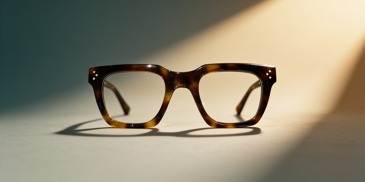 Woolet 009 Soft Square havana — side profile showing 150 mm temples